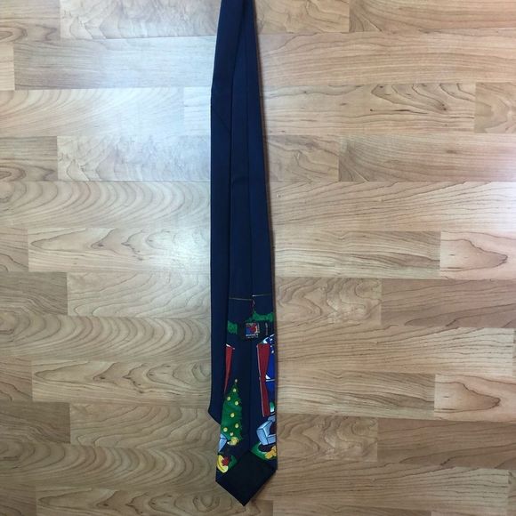 Vintage Mickey Unlimited Disney Christmas Holiday Tie New Without Tags - Picture 5 of 7